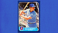 1986 Fleer #522 Dale MURPHY