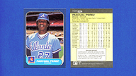 1986 Fleer #524 Pascual PEREZ