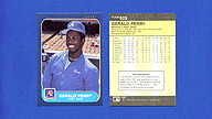 1986 Fleer #525 Gerald PERRY