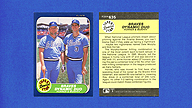 1986 Fleer #635 Bob HORNER Dale MURPHY Super Star Special