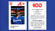 1986 Atlanta Police Athletic League #10 Chris CHAMBLISS