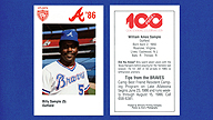 1986 Atlanta Police Athletic League #5 Billy SAMPLE