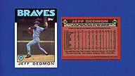 1986 Topps #129 Jeff DEDMON