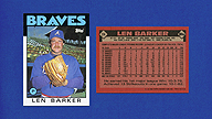 1986 Topps #24 Len BARKER