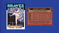 1986 Topps #319 Rick CAMP