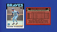 1986 Topps #539 Glenn HUBBARD