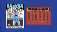 1986 Topps #747 Rick CERONE