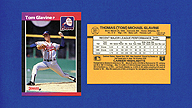 1989 Donruss #381 Tom GLAVINE