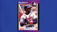 1989 Donruss #50 Ron GANT