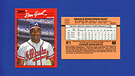 1990 Donruss #475 Ron GANT