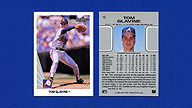 1990 Leaf #13 Tom GLAVINE