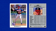 1990 Leaf #277 Jim PRESLEY