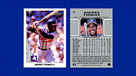 1990 Leaf #33 Andres THOMAS