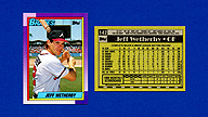 1990 Topps #142 Jeff WETHERBY