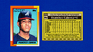 1990 Topps #254 Francisco CABRERA