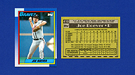 1990 Topps #410 Joe BOEVER