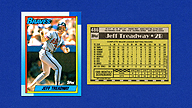 1990 Topps #486 Jeff TREADWAY