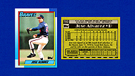 1990 Topps #782 Jose ALVAREZ