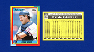 1990 Topps Traded #128T Ernie WHITT