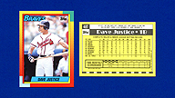 1990 Topps Traded #48T Dave JUSTICE