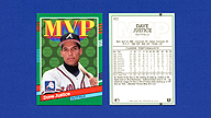 1991 Donruss #402 Dave JUSTICE MVP