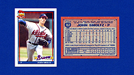 1991 Topps #157 John SMOLTZ