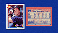 1991 Topps #196 Jim VATCHER [RC]