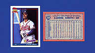 1991 Topps #306 Lonnie SMITH [COR]