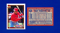 1991 Topps #485 Terry PENDLETON [Cardinals]