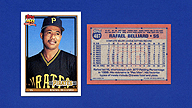 1991 Topps #487 Rafael BELLIARD [Pirates]