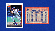 1991 Topps #492 Ernie WHITT