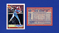 1991 Topps #558 Otis NIXON [Expos]