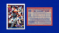 1991 Topps #623 Jeff BLAUSER