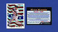 1995 Topps #6 of 7 Ryan KLESKO CyberStats Year In Review