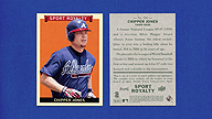 2009 Upper Deck Goudey #253 Chipper JONES Sport Royalty