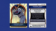 2011 Topps Finest #16 Chipper JONES Refractor [534/549]