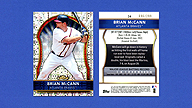 2011 Topps Finest #34 Brian McCANN X-Fractor [096/299]