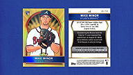 2011 Topps Finest #68 Mike MINOR [RC] Gold Refractor [05/50]