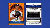 2011 Topps Finest #68 Mike MINOR [RC] Orange Refractor [93/99]