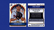 2011 Topps Finest #68 Mike MINOR [RC] Refractor [081/549]