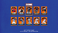 2011 Topps Finest Atlanta Braves Team Set Orange Refractors