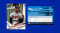 2017 Topps #639 Hank AARON Series 2 [SSP] Legend Variation