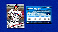 2017 Topps #US103 Matt ADAMS Update Series