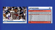 2019 Topps #408 Sean NEWCOMB [Series 2]