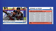 2019 Topps #508 Ronald ACUNA JR Ozzie ALIBIES Strike a Pose [Series 2]