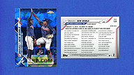 2020 Topps Chrome Sapphire #538 Braves New World [Checklist]