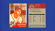 2022 Topps Chrome Platinum Anniversary #254 Warren SPAHN