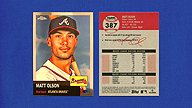 2022 Topps Chrome Platinum Anniversary #387 Matt OLSON