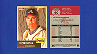 2022 Topps Chrome Platinum Anniversary #40 Chipper JONES