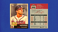 2022 Topps Chrome Platinum Anniversary #446 Austin RILEY